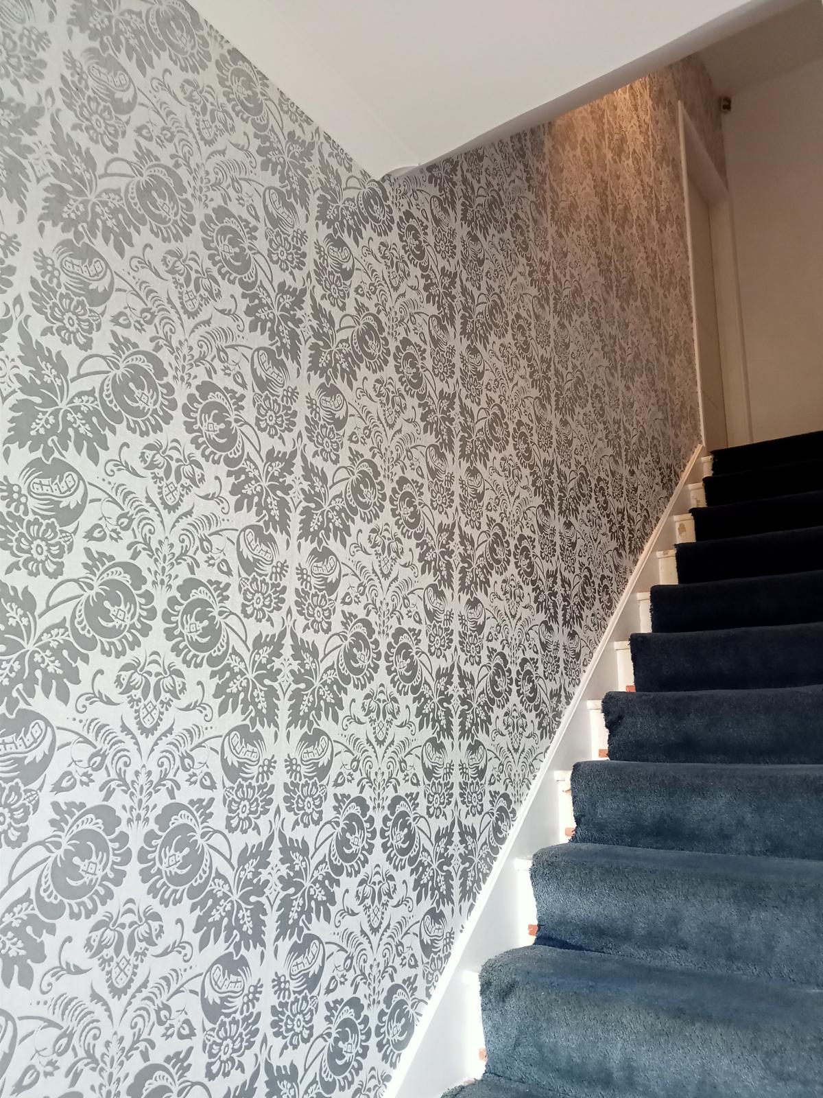 wallpaper hanging Blackheath, SE3